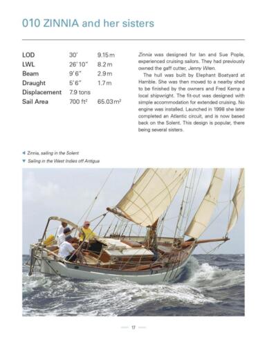 Ed Burnett Yachts sample page